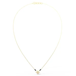 Flower Mangalsutra 14 k Yellow Gold & Diamond