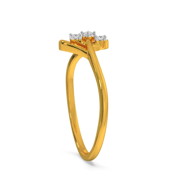 Eternal Elegance 18kt Gold Lab Diamond Engagement Ring for Her - Image 4