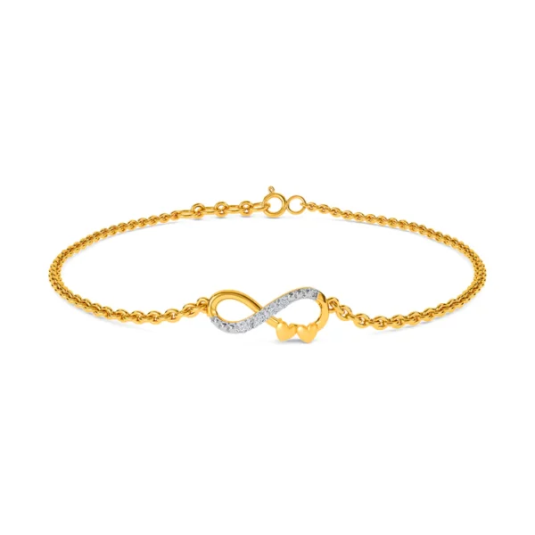 Eternal Love: Infinity Heart Bracelet