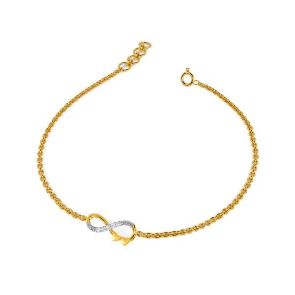 Eternal Love: Infinity Heart Bracelet - Image 2