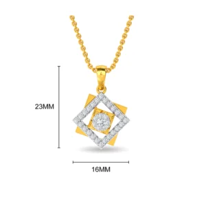 buy square pendant- PE34