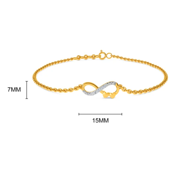 Eternal Love: Infinity Heart Bracelet - Image 3