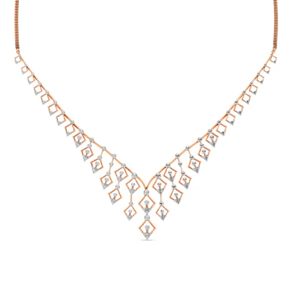 Buy Dazzling Droplets Lab Diamond Necklace