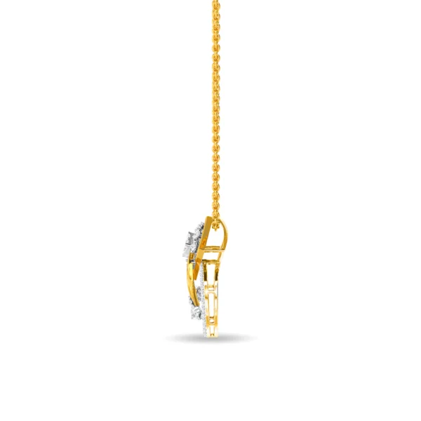 Buy Geometric Elegance Lab Diamond Pendant - Image 3