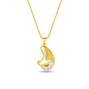 Gold Lab Diamond Versatile Design Pendant for Gift Her