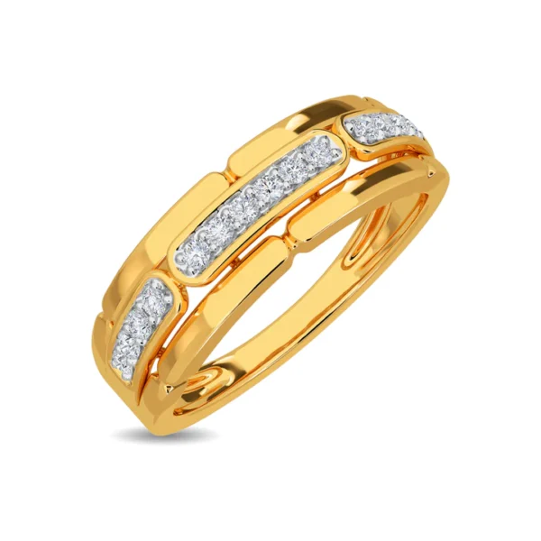 Gold Eternal Radiance Lab Diamond Ring for Her