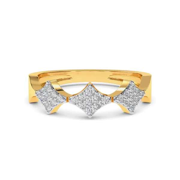 18KT Gold Lab Diamond Stellar Ring