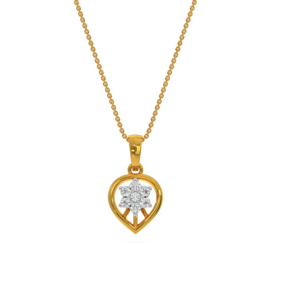 Eternal Connection Star Lab Diamond Pendant