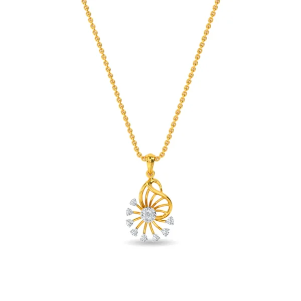 Glowy Dazzler Lab Diamond Pendant