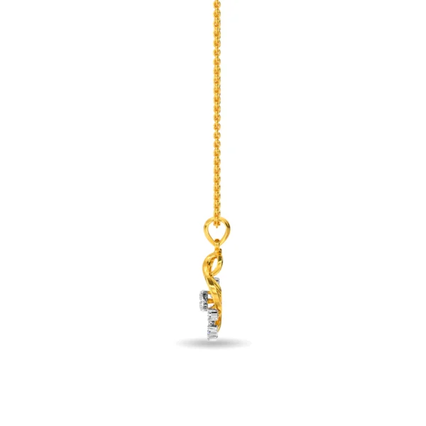 Glowy Dazzler Lab Diamond Pendant - Image 3