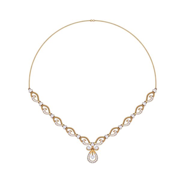 Golden Loops Royal Lab Diamond Necklace
