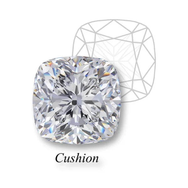 Natural 1 Carat Cushion Cut Diamond- GIA Certified