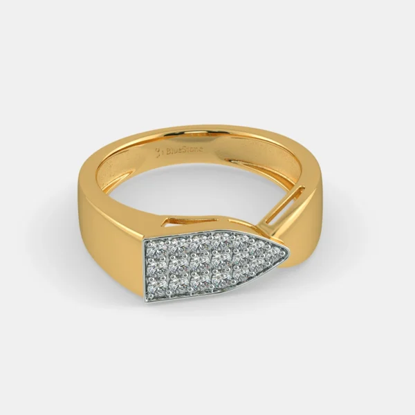 Classic Men’s Diamond Wedding Band - Image 3