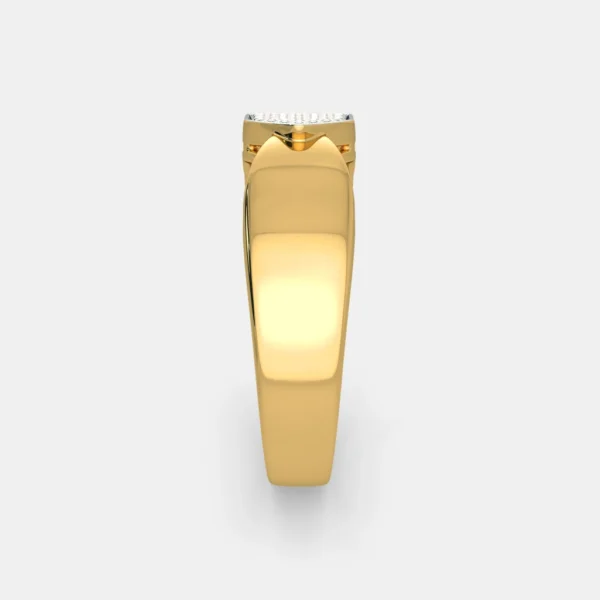 Classic Men’s Diamond Wedding Band - Image 4