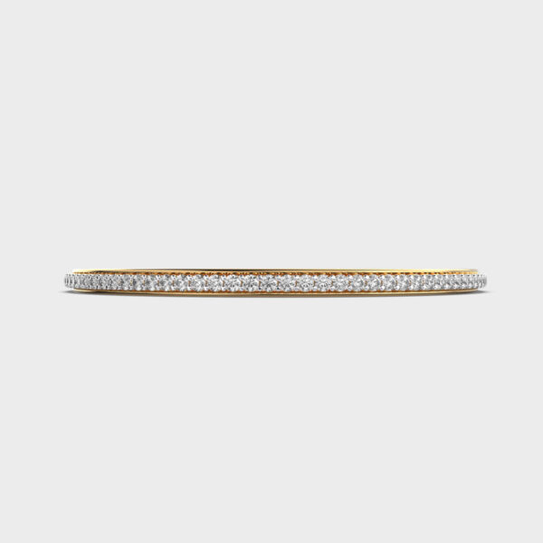 Diamonds Eternal Sparkle Gold-Tone Bangle - Image 3