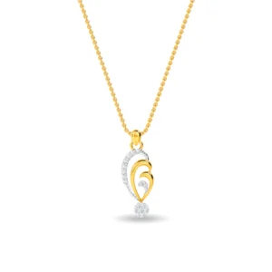 Gold Lab Diamonds Celestial Romance Pendant