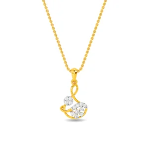 Gold Eternal Lab Diamonds Sparkle Infinity Pendant