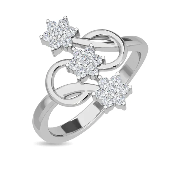 Stellar Infinity Gold Lab Diamond Ring - Image 4