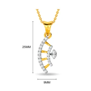 buy Gold Eternal Elegance Diamond Pendant PE211