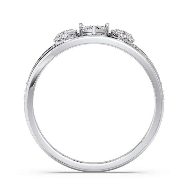 The Wedding Miracle Plate Gold Lab Diamond Ring - Image 4