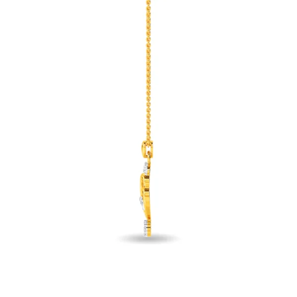 Gold Lab Diamonds Celestial Romance Pendant - Image 3