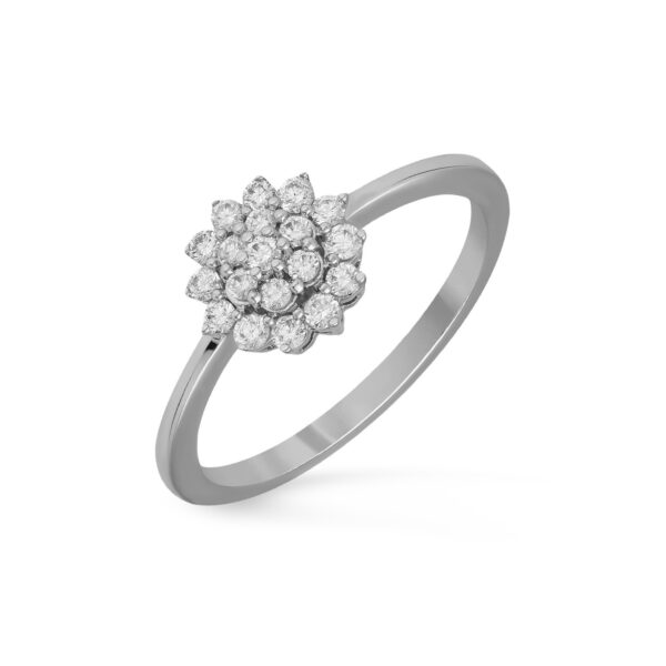 Classic Gold Lab Diamond Casual Ring for Anniversary Gift
