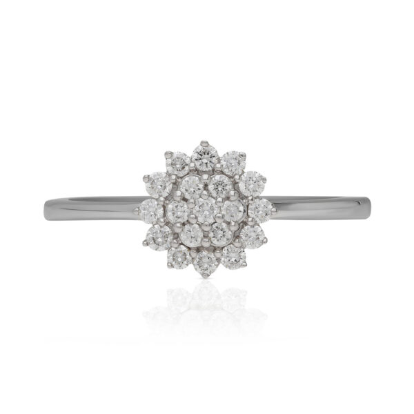 Classic Gold Lab Diamond Casual Ring for Anniversary Gift - Image 3