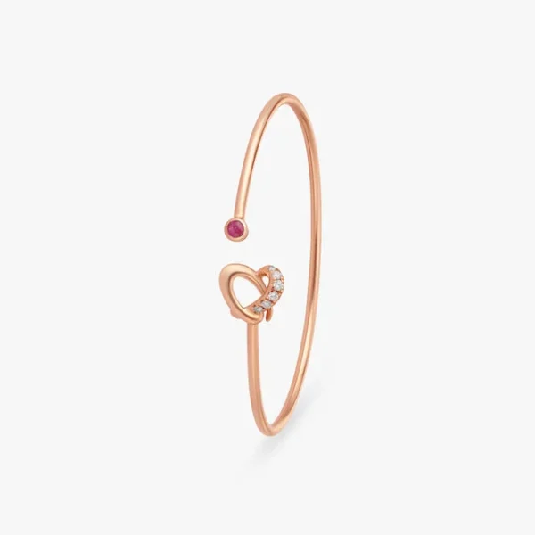 Radiant Allure Gold Natural Diamond Bracelet